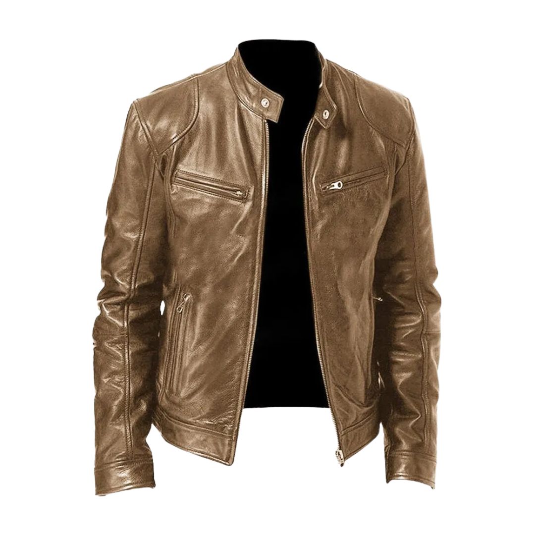 Felix™ | Veste en cuir décontractée