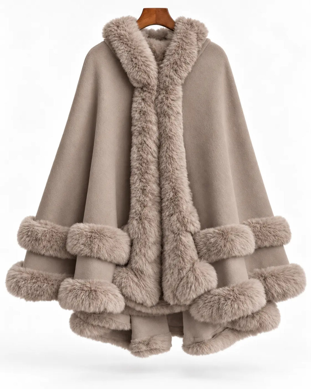 Margaux™ châle à capuche en polaire