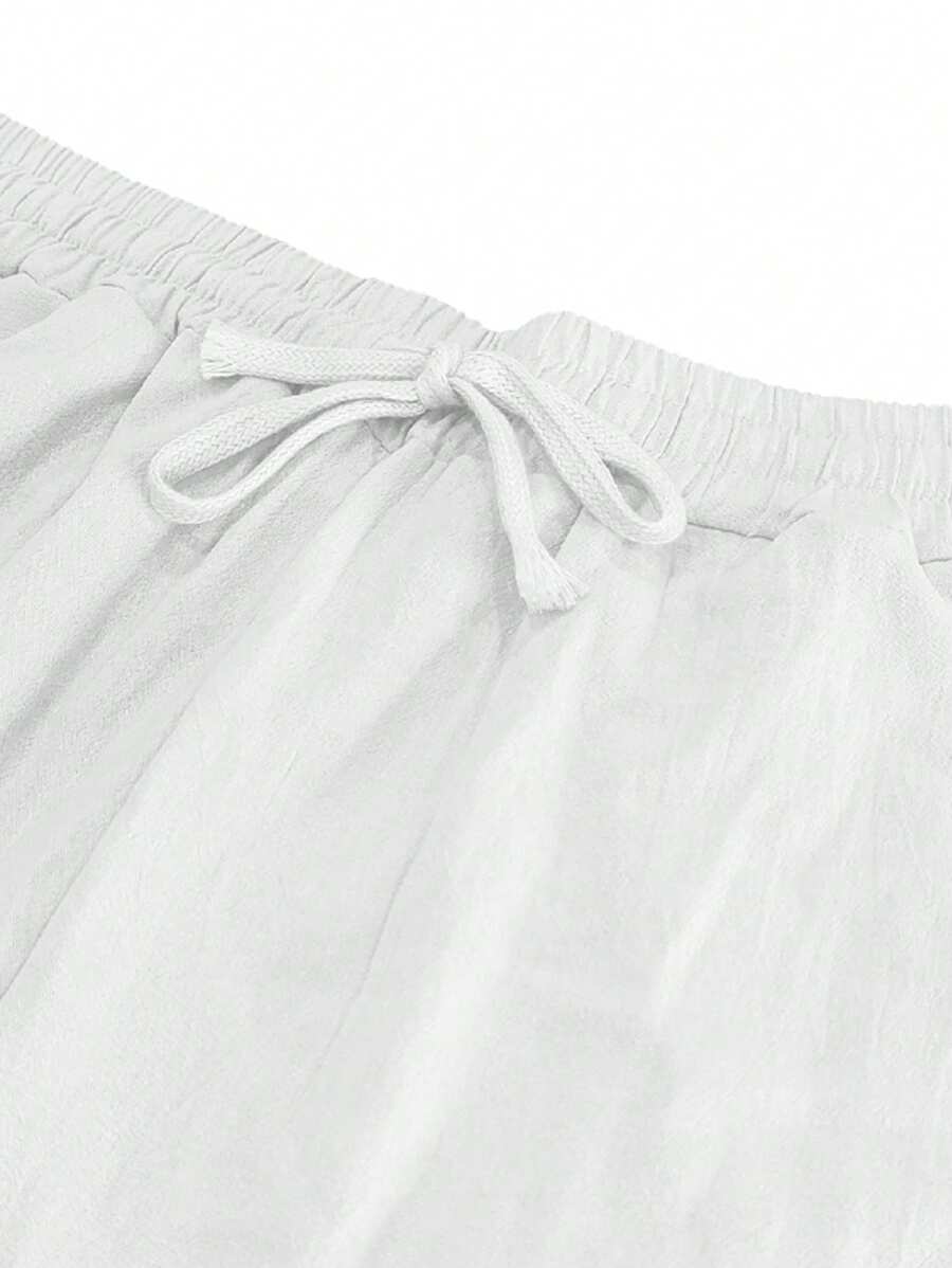 Florent™ | Pantalon léger en lin avec cordon