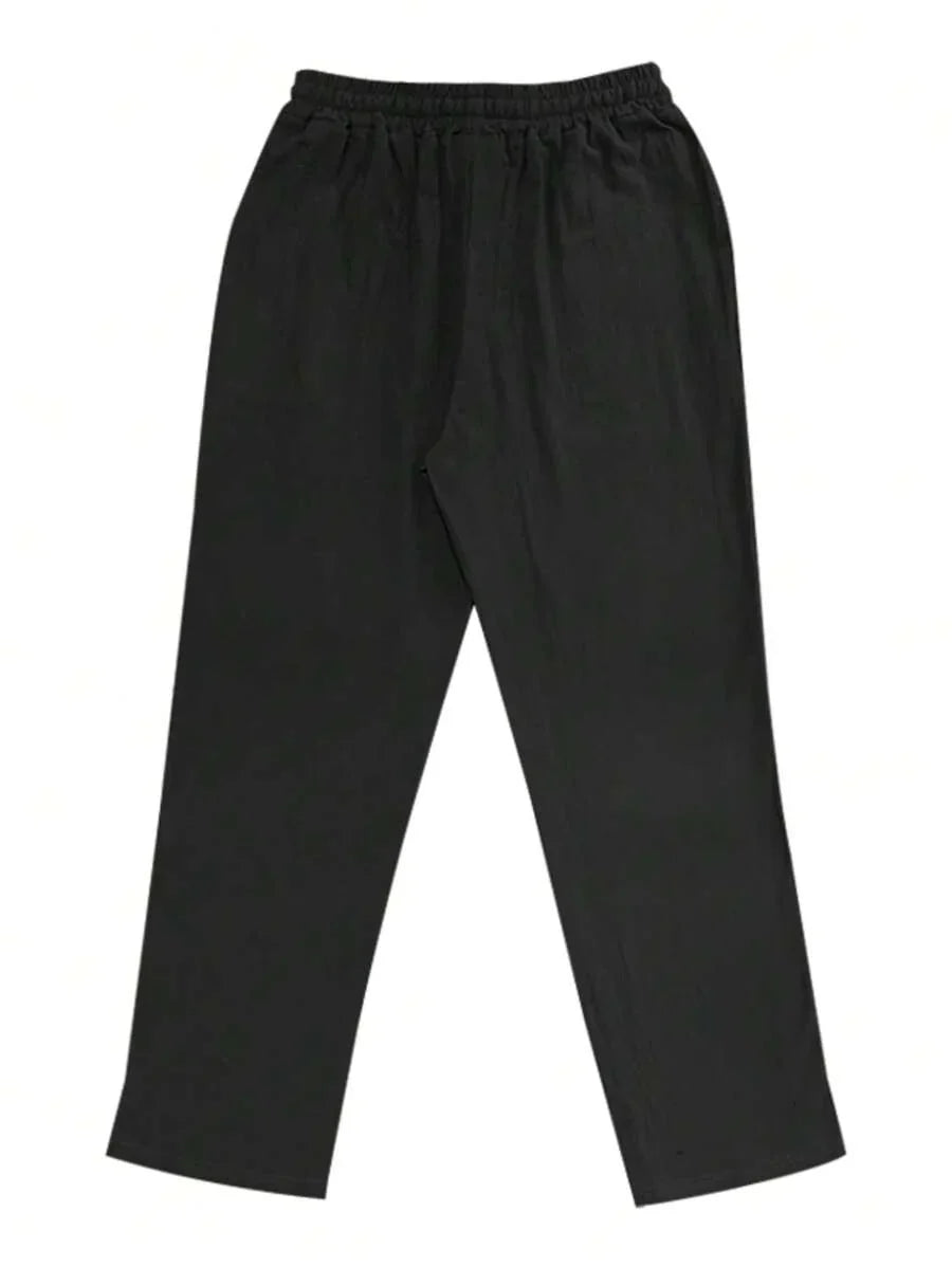 Florent™ | Pantalon léger en lin avec cordon