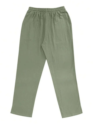 Florent™ | Pantalon léger en lin avec cordon