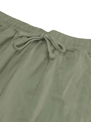 Florent™ | Pantalon léger en lin avec cordon