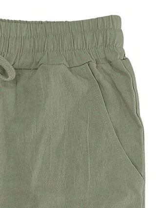 Florent™ | Pantalon léger en lin avec cordon