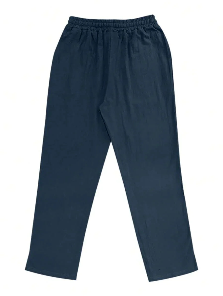 Florent™ | Pantalon léger en lin avec cordon