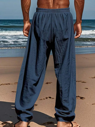 Florent™ | Pantalon léger en lin avec cordon