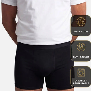 Henri™ | Boxer anti-fuites lavable pour homme
