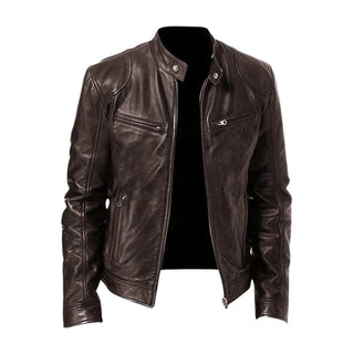 Felix™ | Veste en cuir décontractée