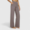 Ame™ | Pantalon droit à taille élastique