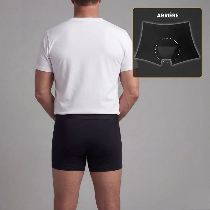 Henri™ | Boxer anti-fuites lavable pour homme