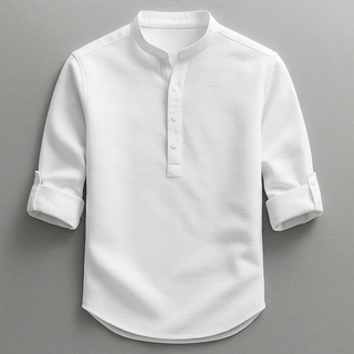 CHEMISE EN COTON ET LIN
