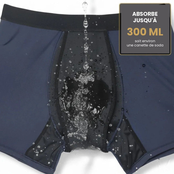 Henri™ | Boxer anti-fuites lavable pour homme