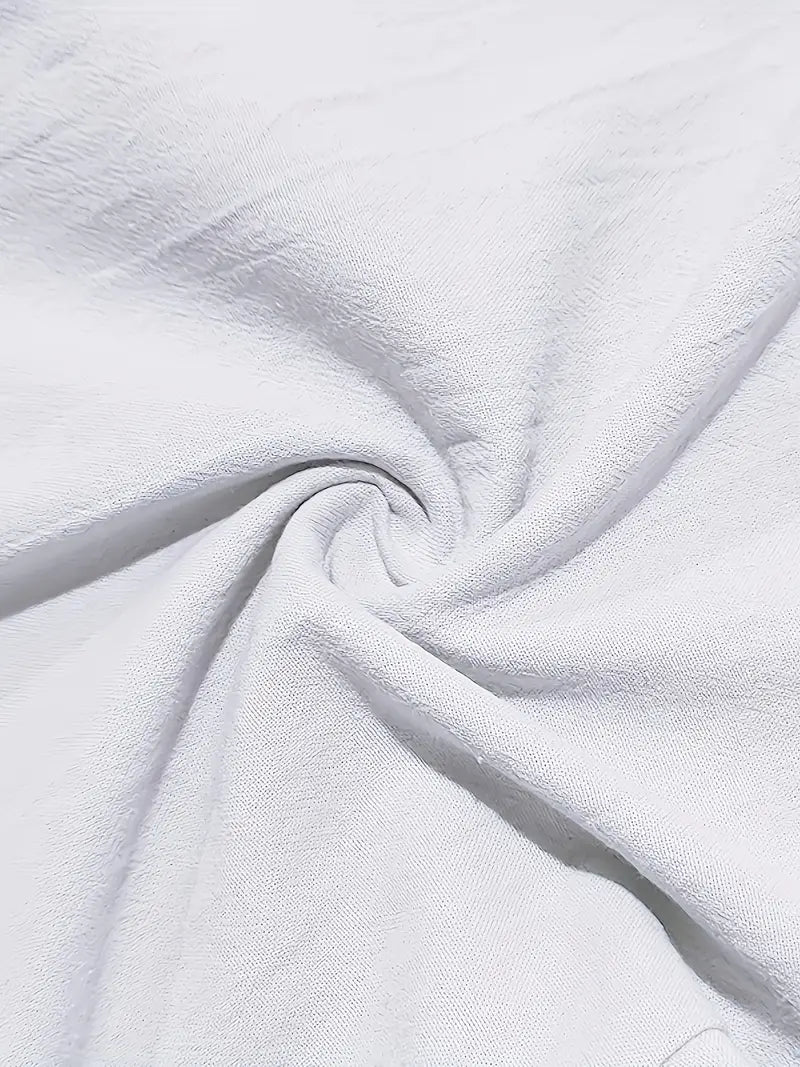 Clément™ | Pantalon large en lin avec cordon