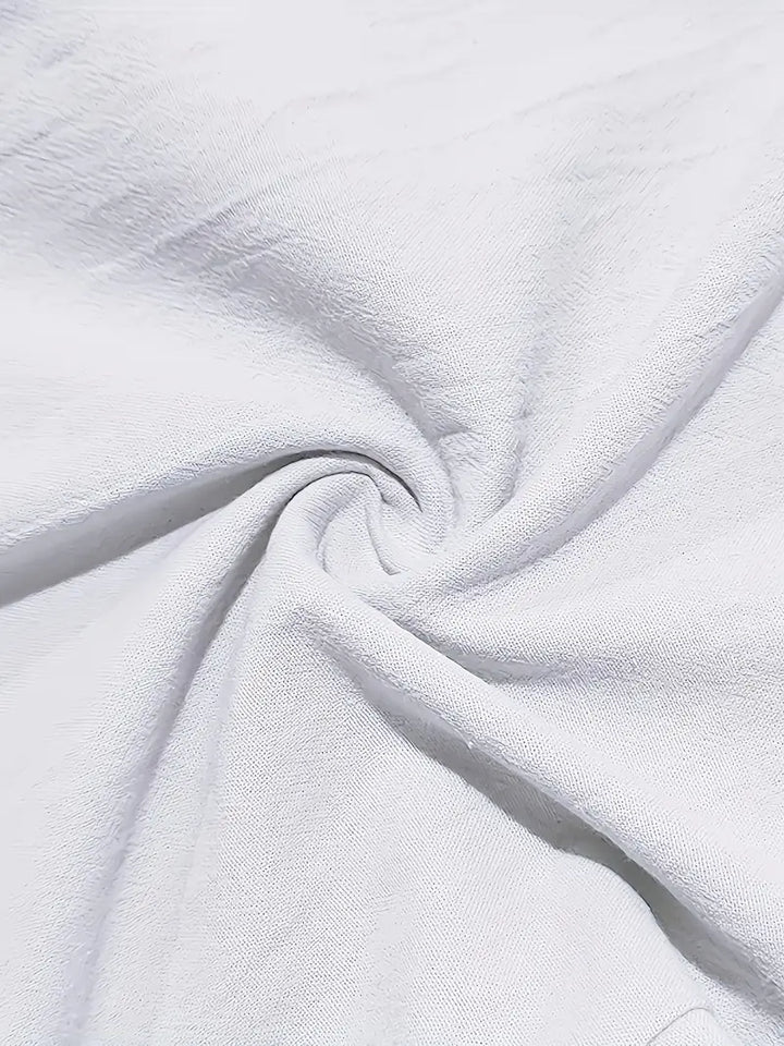 Clément™ | Pantalon large en lin avec cordon