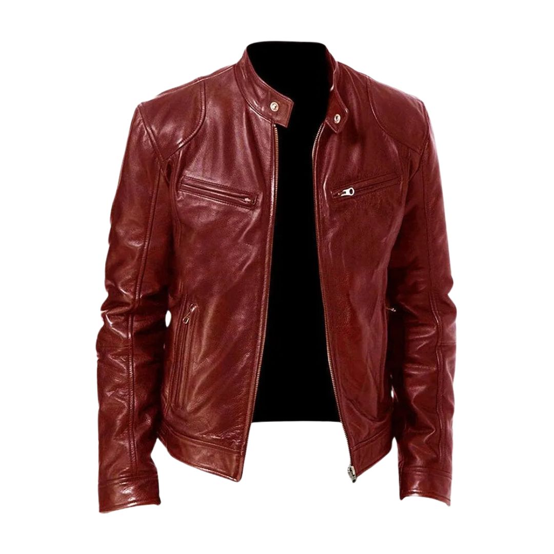 Felix™ | Veste en cuir décontractée