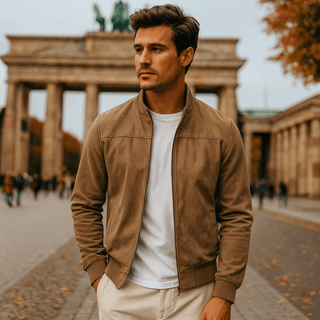 Mathieu™ | Veste classique en daim