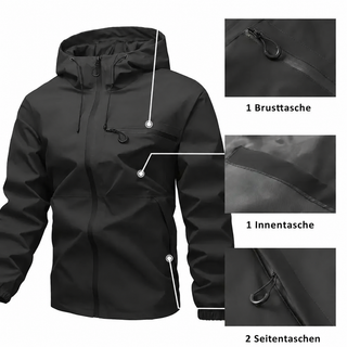 Veste de sport extérieure pour hommes au design uni