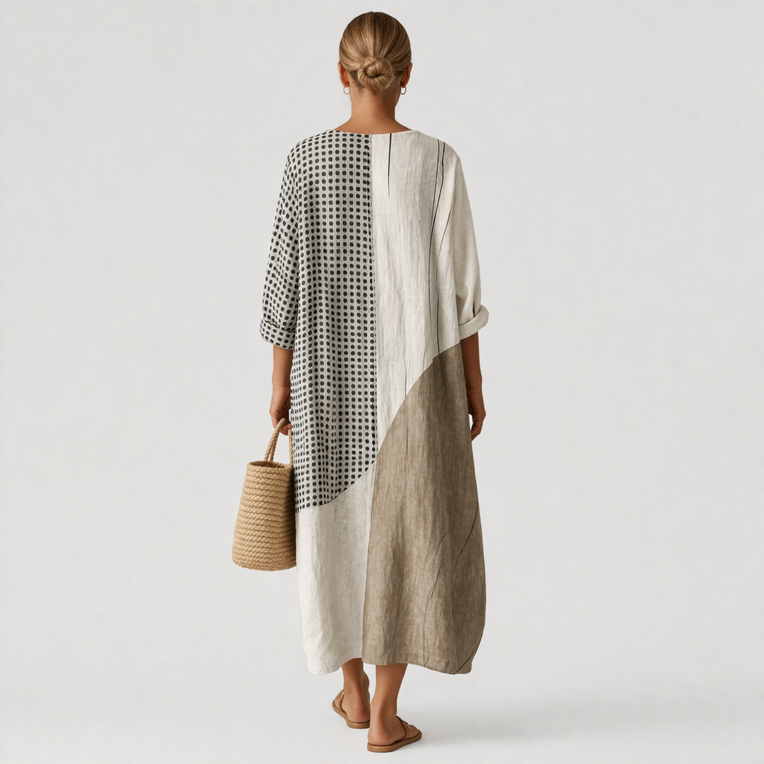 Emma™ | Robe Rayée Élégante