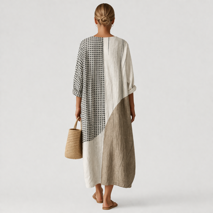 Emma™ | Robe Rayée Élégante