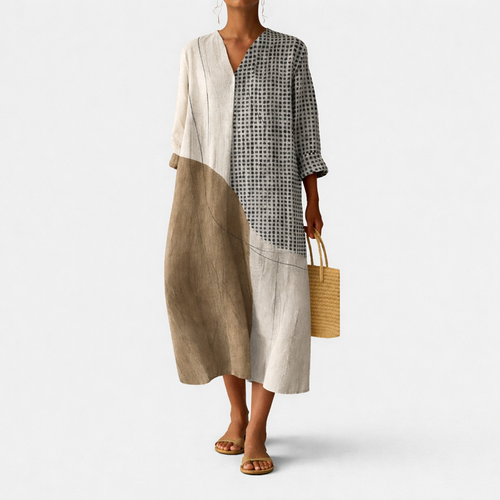 Emma™ | Robe Rayée Élégante