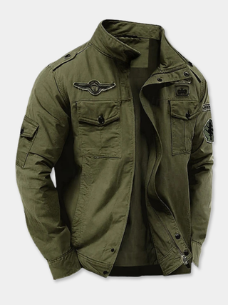 Veste militaire Marcel vert, vue de face
