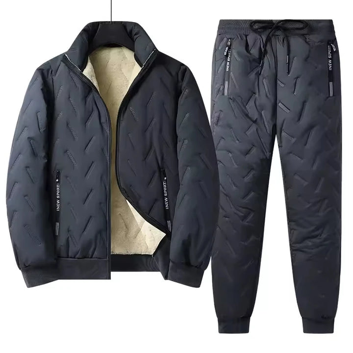 Ensemble thermique homme Gaspard gris anthracite