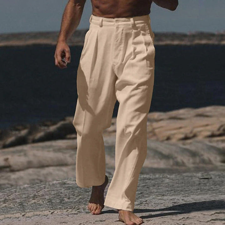 Ivan™ | Pantalon large en lin pour homme