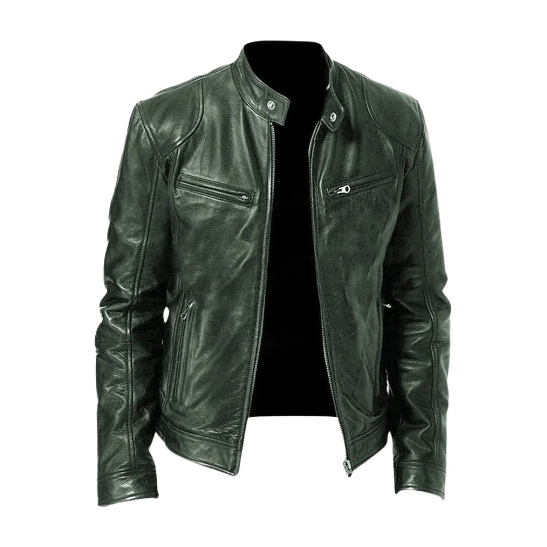 Felix™ | Veste en cuir décontractée