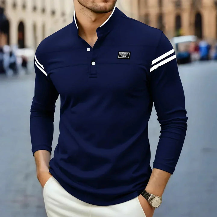 T-SHIRT À MANCHES LONGUES MODERNE POUR HOMME