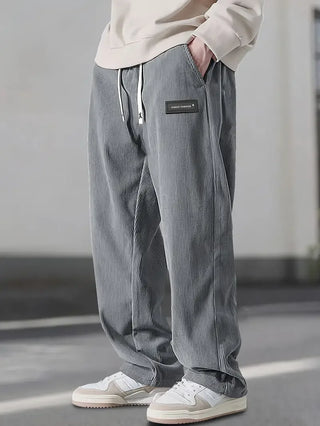 PANTALON EN VELOURS CÔTELÉ