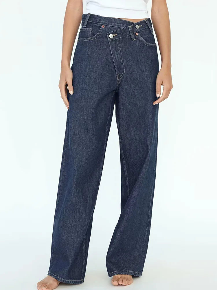 Noémie™ | Pantalon en denim coupe classique