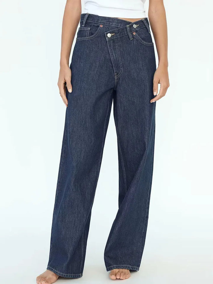 Noémie™ | Pantalon en denim coupe classique