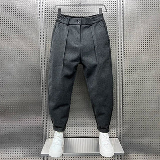 PANTALONS TAPERED TEXTURÉS