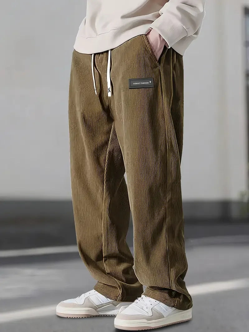 Maurice™ | Pantalon droit en velours côtelé