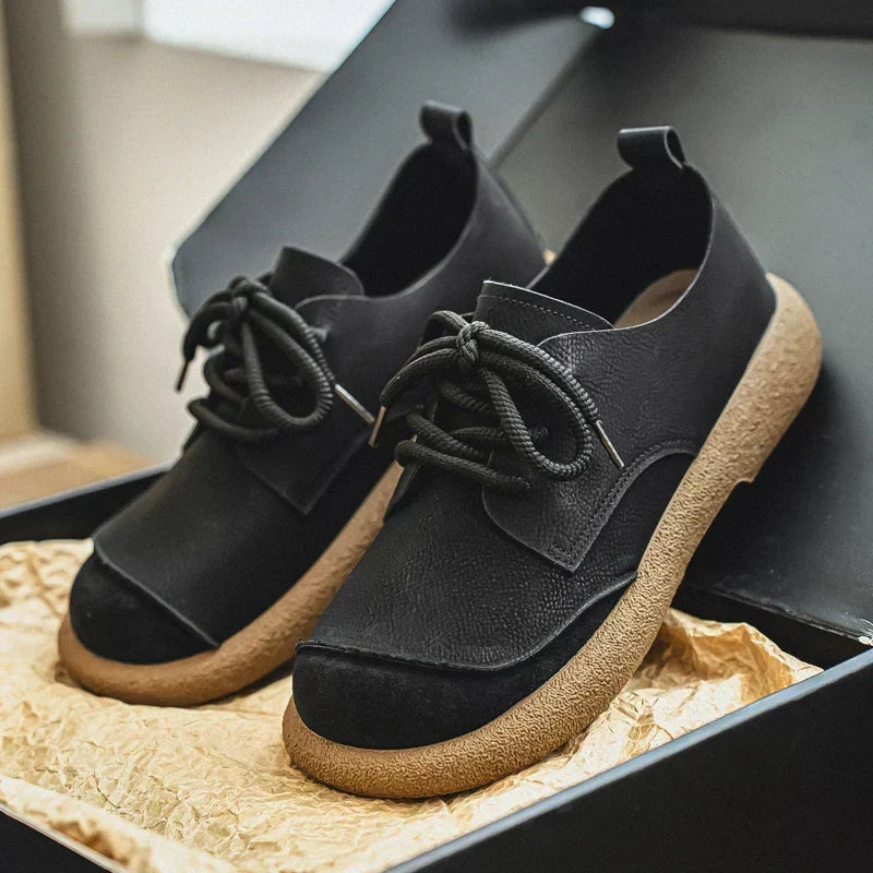 Chaussures confortables André pour homme, coloris noir