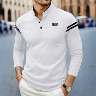 T-SHIRT À MANCHES LONGUES MODERNE POUR HOMME