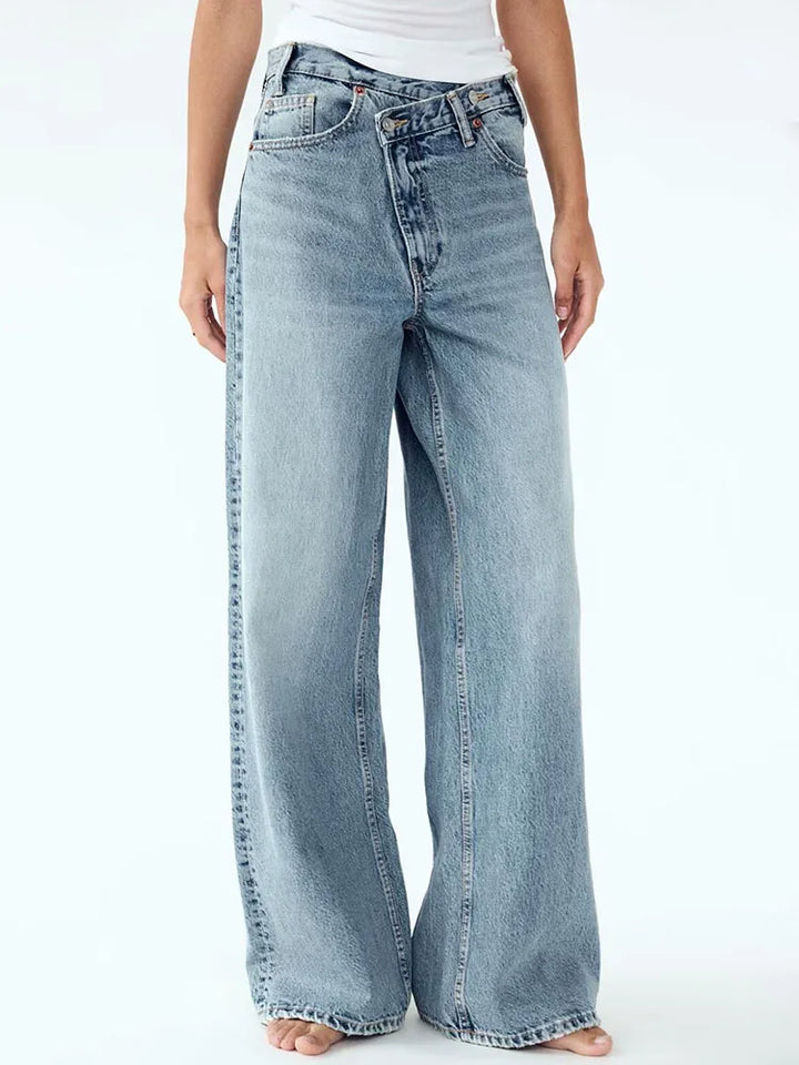 Noémie™ | Pantalon en denim coupe classique