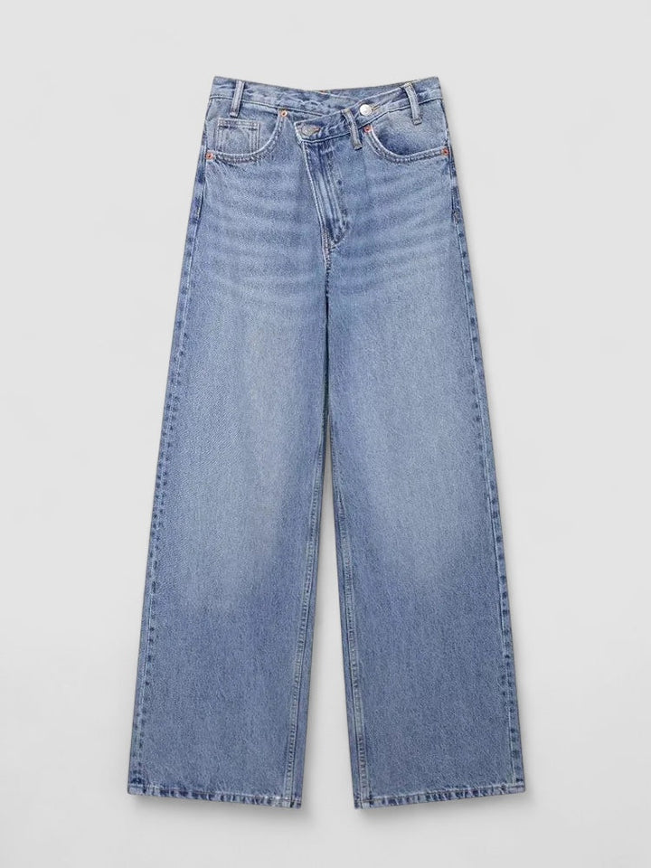 Noémie™ | Pantalon en denim coupe classique