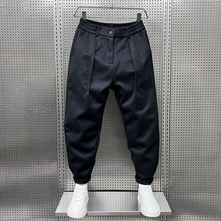 PANTALONS TAPERED TEXTURÉS