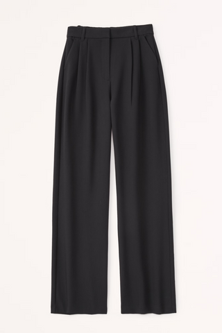 Marine™ | Pantalon large taille haute