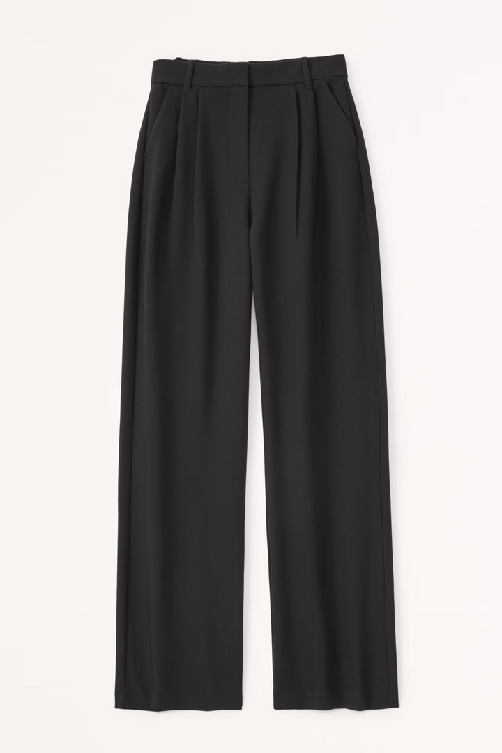 Marine™ | Pantalon large taille haute