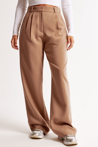 Marine™ | Pantalon large taille haute