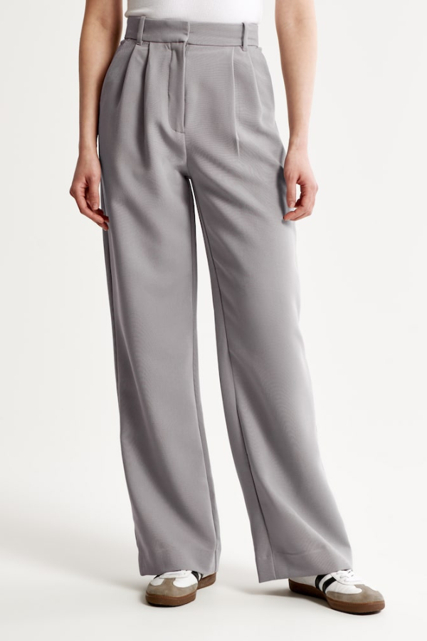 Marine™ | Pantalon large taille haute