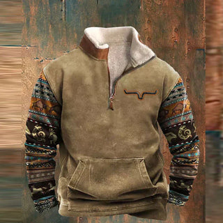 PULL AVEC ZIP POR HOMME