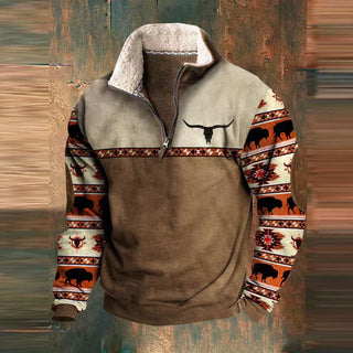 PULL AVEC ZIP POR HOMME