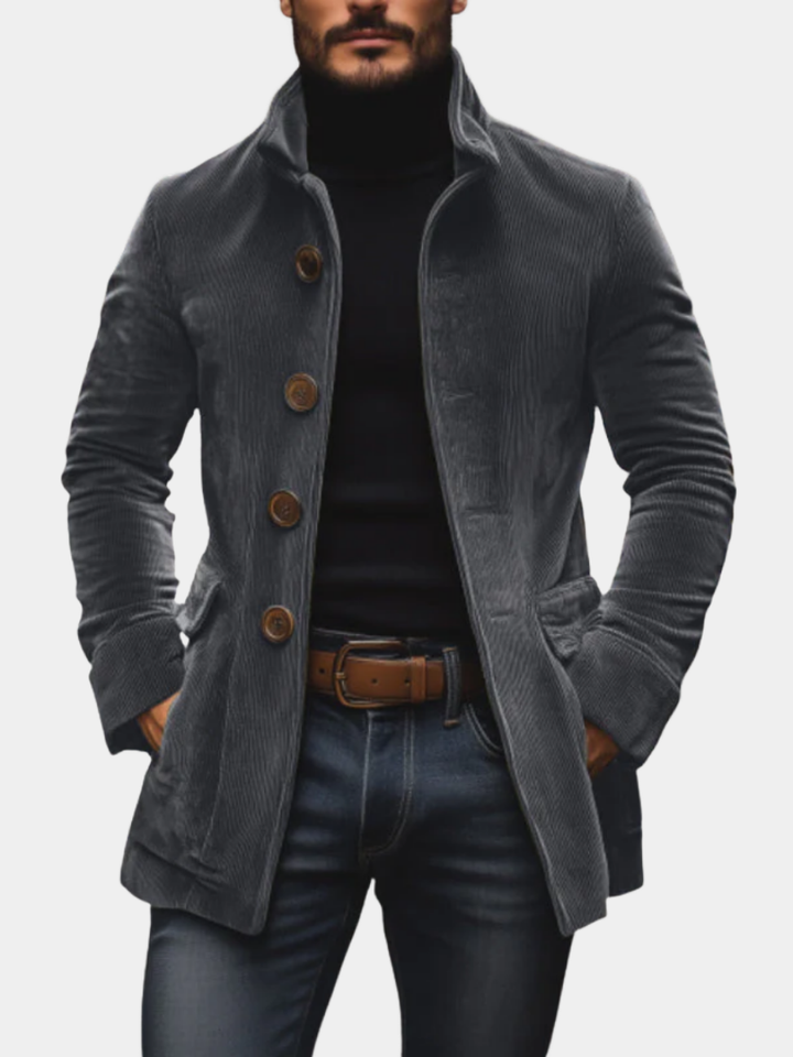 VESTE EN COTON CORDÉE POUR HOMME