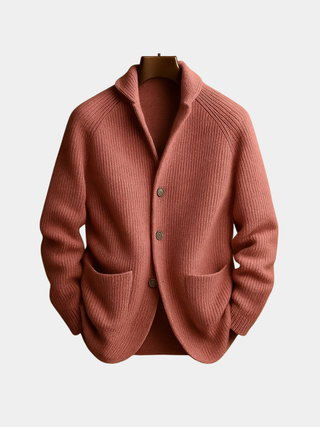 Sylvain™ | Gilet en laine côtelée