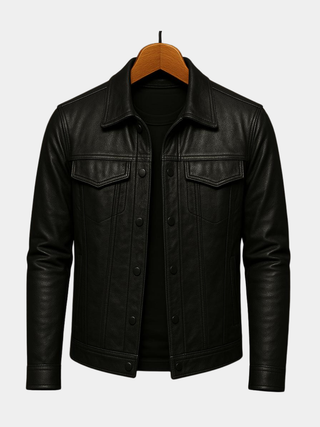 VESTE EN CUIR MODERNE RIDER