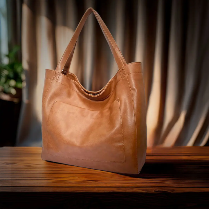 Fleur de cercle | Squisita Sac à Bandoulière de Luxe en Matériau Doux