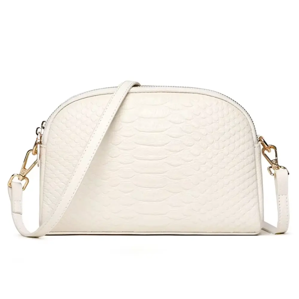 Cora | Belle mini sac à bandoulière et simili cuir avec motif crocodile