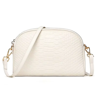 Cora | Belle mini sac à bandoulière et simili cuir avec motif crocodile